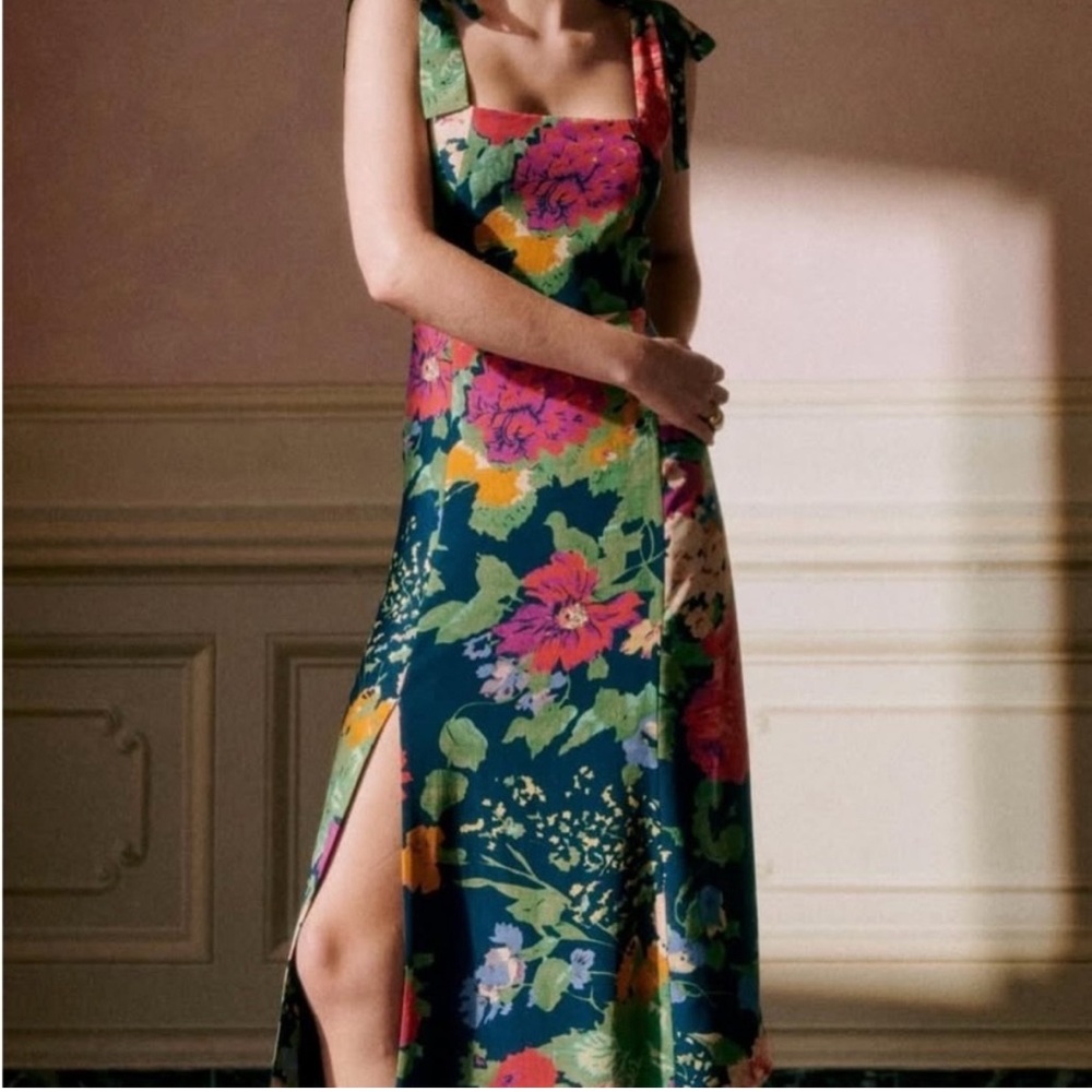 Sezane silk dress - Picture 2 of 12